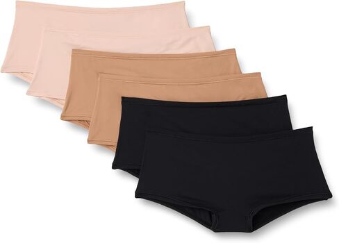 Amazon Essentials Womens Peached Microfiber Boyshort in Saudi Arabia