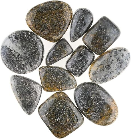 Natural Gemstone Cabochon Pack of 5 Mixed Shapes – Polished Crystal Stones for Jewelry Making, Healing, Reiki & DIY Crafts, Natural Gem Cab Set for Wire Wrapping & Energy Work in Saudi Arabia
