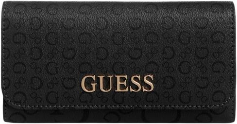 GUESS Factory Women's Eldoria Enlarged Logo Slim Clutch Wallet in Saudi Arabia
