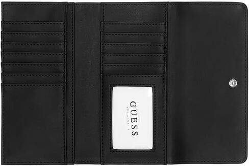 GUESS Factory Women's Eldoria Enlarged Logo Slim Clutch Wallet in Saudi Arabia