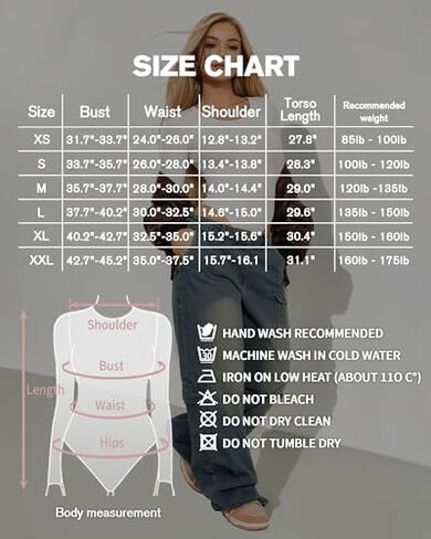 Bodysuits for Women Round Neck Long Sleeve Ribbed Body Suit Shirts in Saudi Arabia