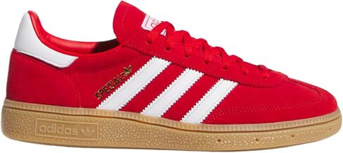 حذاء Adidas Handball Spezial للسيدات لايف ستايل (أفضل القرمزي/الأبيض/الذهبي المعدني) in Kuwait