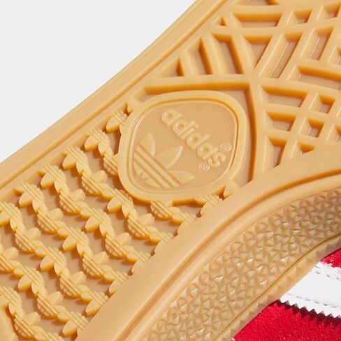 حذاء Adidas Handball Spezial للسيدات لايف ستايل (أفضل القرمزي/الأبيض/الذهبي المعدني) in Kuwait
