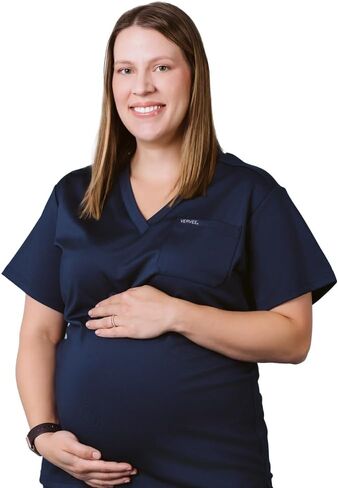 OG Maternity Scrub Top - فرك الحمل المريح والمسامي in Kuwait