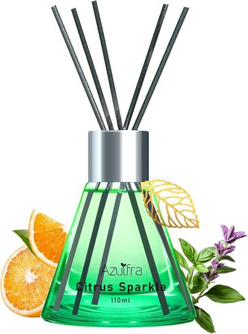 Reed Diffuser Set 3.4 oz, Berry Scent Diffusers for Home, Aromatherapy Diffuser for Room Office and Desk Decor in Kuwait