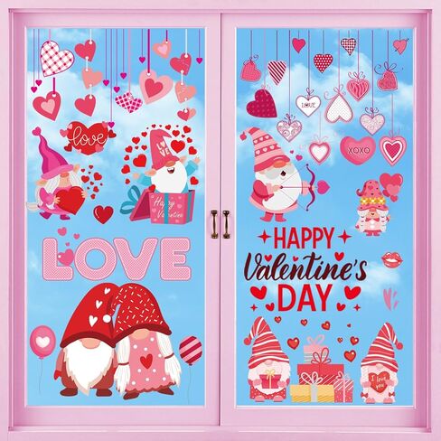 ملصقات نافذة السنة الصينية الجديدة السعيدة للنوافذ الزجاجية، 9 أوراق ديكورات النوافذ للعام القمري الجديد 2026 للحصان، ملصقات شارات النوافذ لمهرجان الربيع للمنزل والمكتب (على الوجهين) in Kuwait