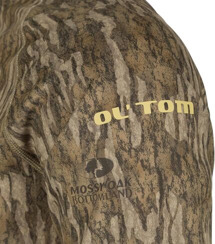 Drake Waterfowl Men's Early Bird Long Sleeve Performance Crew - Breathable Stretchy Camo Hunting Shirt with UPF 50 Protection in Kuwait