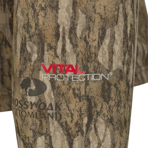 Drake Waterfowl Men's Early Bird Long Sleeve Performance Crew - Breathable Stretchy Camo Hunting Shirt with UPF 50 Protection in Kuwait