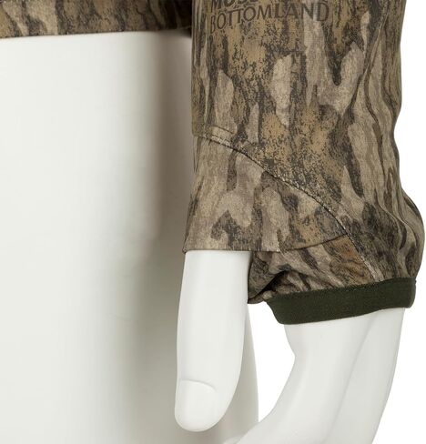Drake Waterfowl Men's Early Bird Long Sleeve Performance Crew - Breathable Stretchy Camo Hunting Shirt with UPF 50 Protection in Kuwait