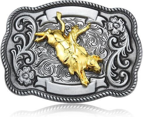 Western Cowboy Belt Buckles Men Women, Rodeo Western Belt Buckle American Antique Cowgirl Jeans Accessory in Saudi Arabia