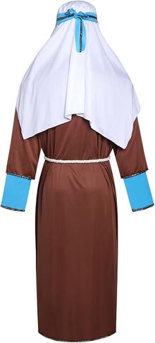Shepherd Joseph Costume for Men Adult Jesus Nativity Tunic Robe Middle East Biblical Times Cosplay Outfit in Saudi Arabia