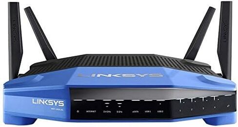 لينكسيس AC1900 واي فاي لاسلكي ثنائي النطاق + راوتر مع منافذ جيجابت وUSB 3.0، تطبيق واي فاي ذكي يمكن التحكم في شبكتك من أي مكان (EA6900) in Kuwait