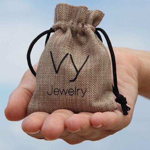 VY JEWELRY سوار أفينتورين بقطر 8 مم أحجار خضراء فاتحة مع خرز من الفضة الإسترليني 925 للرجال والنساء in Kuwait