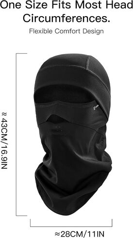 Seamless Balaclava - Breathable Face Mask for Running & Cycling Wind-Resistant & Anti-Fog in Saudi Arabia