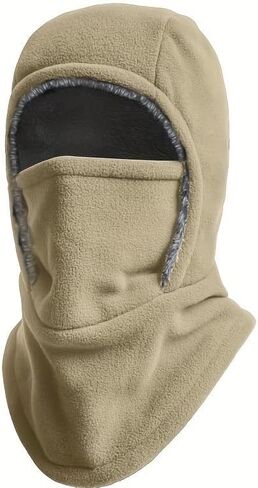 Ski Mask for Men Women Fleece Balaclava Face Covers, Neck Warmer Ear Protection,Outdoor Headwear for Cycling, Running in Saudi Arabia