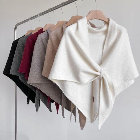 Pashmina Shawl Wraps for Women,Women'S Solid Color Scarf,Knitted Shawls and Cardigan,Cashmere Sweaters for Women in Saudi Arabia