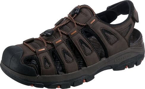 Skechers mens Tresmen - Outseen Slip on CanvasSkechers Men's Tresmen Outseen Slip-On Canvas Fisherman Sandal in Saudi Arabia
