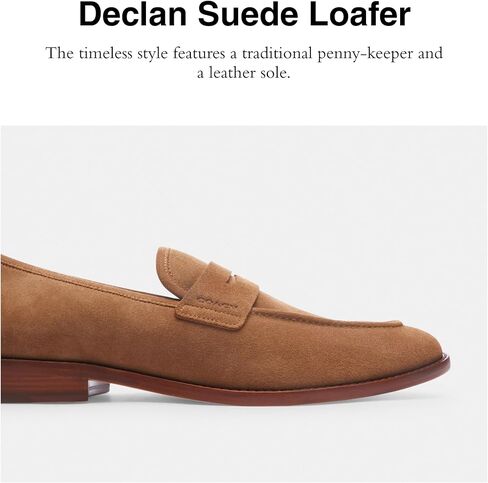Coach Mens Declan Suede Loafer in Saudi Arabia