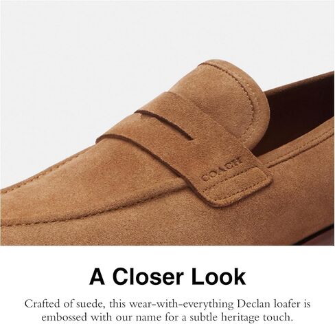 Coach Mens Declan Suede Loafer in Saudi Arabia