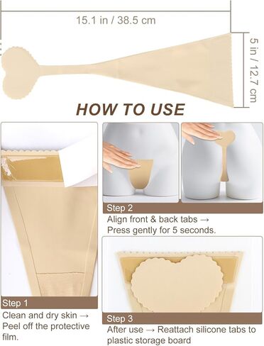 2-Pack C String Thong للنساء مقاس 12-14 XL ملابس داخلية لاصقة غير مرئية سراويل داخلية قابلة لإعادة الاستخدام بدون حمالات in Kuwait