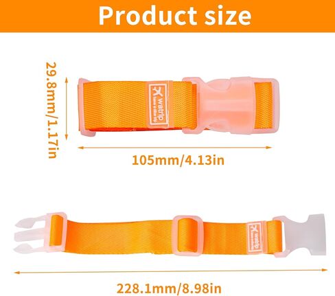 5 PcsLuggage Straps, Portable Colorful Luggage Belt, Add a Bag Luggage Straps Grippers with Release Buckle for Car Travel & Outdoor Use Luggages Suitcases Add a Bag Over Handle, Easy to Carry in Saudi Arabia