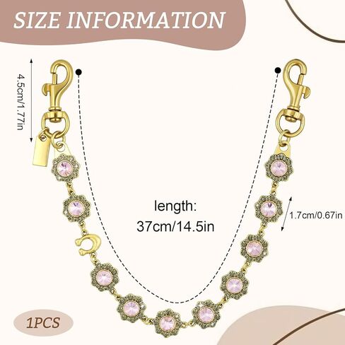 Bag Chain Charm for Handbag, Purse Charms Wallet Chain Charm Jeans Chains, Vintage Bag Strap Extender in Saudi Arabia
