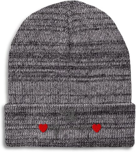Custom Beanies for Men Disc Golf Throwing Lifeline Game Golfing Golfer Skull Cap Acrylic One Size in Saudi Arabia