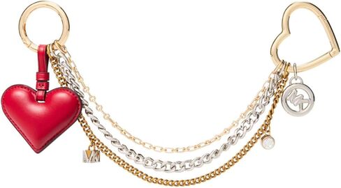 Michael Kors Bag Charm, Gold-Tone/Multi/Jewel Heart in Saudi Arabia