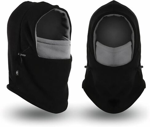 Winter-Fleece-Balaclava Women Men Ski Mask Neck Warm Windproof for Cold Weather Motorcycle Bike Cycling in Saudi Arabia