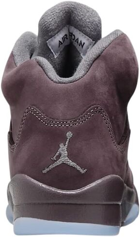 حذاء Jordan Boy's Air 5 Retro SE (للأطفال الكبار) عنابي عميق/جرافيت فاتح/فضي معدني 7 Big Kid M in Saudi Arabia