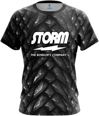 Storm Black Dragon Scales Bowling Jersey in Saudi Arabia