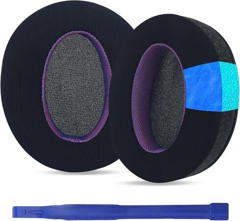 Headphone Protective is Suitable for Sony WH-CH710N Headphone Replacement Ear Pads, Suitable for WH-CH710N Earmuffs, WH-CH710N Zipper Headband Protective, Earmuff Protective Cover (Black) in Kuwait