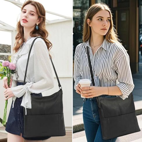 حقائب يد TANTOMI Crossbody للنساء من الجلد النباتي ومحفظة وحقيبة كتف مع حزام كتف قابل للتعديل in Kuwait