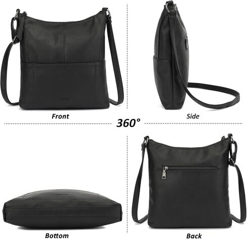 حقائب يد TANTOMI Crossbody للنساء من الجلد النباتي ومحفظة وحقيبة كتف مع حزام كتف قابل للتعديل in Kuwait