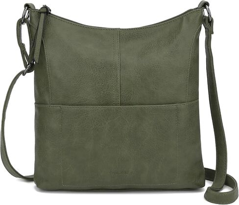 حقائب يد TANTOMI Crossbody للنساء من الجلد النباتي ومحفظة وحقيبة كتف مع حزام كتف قابل للتعديل in Kuwait