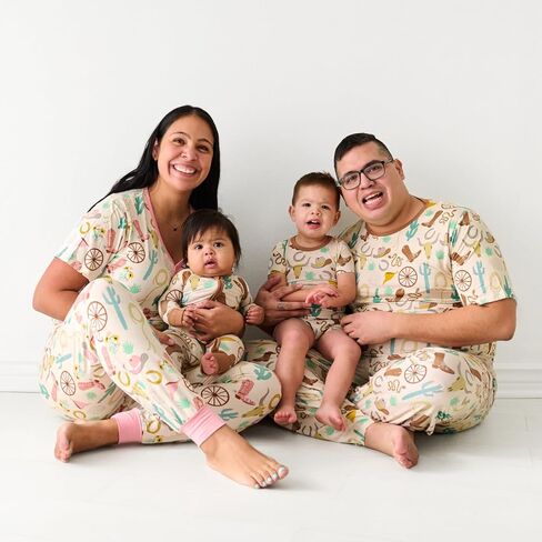 Little Sleepies Men's Pajama Shirt, Viscose Derived from Bamboo Mens Sleepwear, Soft Pajama Top, Short Sleeve Lounge T-Shirt in Saudi Arabia