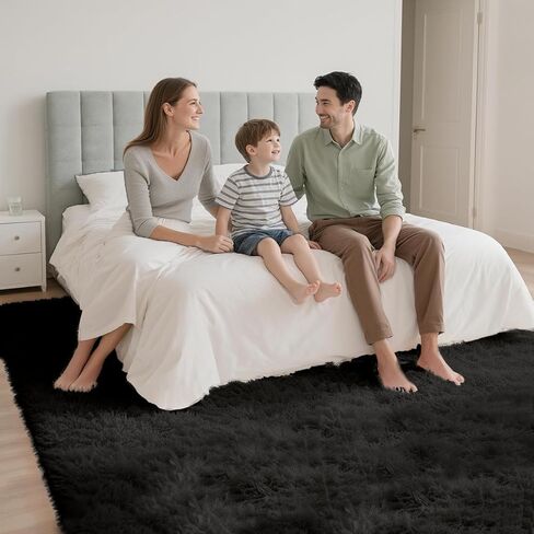 Shag Pink Small Rug 2x3 Area Rugs for Bedroom Dorm Bedside Living Room, Non-Slip Ultra Fluffy Soft Area Rugs for Entry, Kids Room, Study, Office, Playroom, Modern Small Carpet Décor in Saudi Arabia