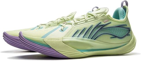 LI-NING Sonic Series أحذية كرة السلة للرجال خفيفة الوزن وعالية الارتداد أحذية رياضية احترافية ABAU019 ABAU027 ABAU089 ABAV025 ABAV075 in Kuwait