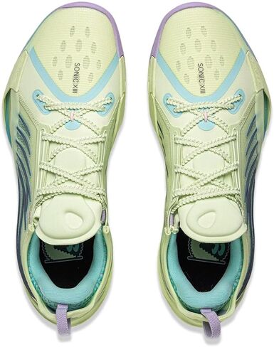 LI-NING Sonic Series أحذية كرة السلة للرجال خفيفة الوزن وعالية الارتداد أحذية رياضية احترافية ABAU019 ABAU027 ABAU089 ABAV025 ABAV075 in Kuwait