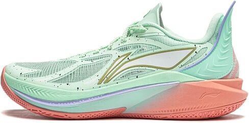 LI-NING Sonic Series أحذية كرة السلة للرجال خفيفة الوزن وعالية الارتداد أحذية رياضية احترافية ABAU019 ABAU027 ABAU089 ABAV025 ABAV075 in Kuwait