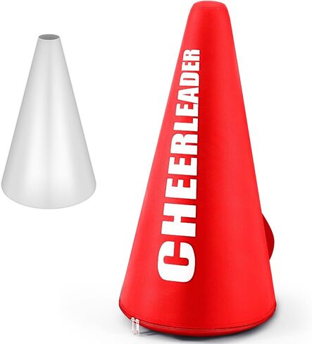 Megaphone Cheerleader Bag Megaphone Storage Bag with 600 Denier Oxford Cloth and Adjustable Shoulder Strap for Football Basketball Homecoming Squad Team Party Dance Club Parade Competition in Saudi Arabia