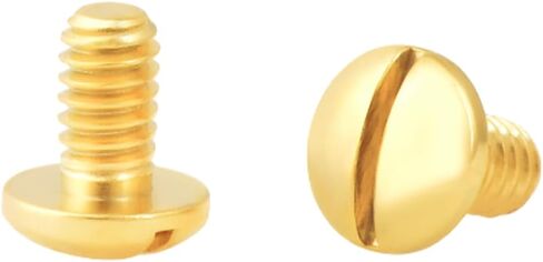 Ewatchparts 4 Pcs Screws Replacement Compatible With Cartier Love Bracelet Yellow Gold in Saudi Arabia