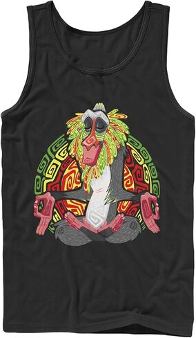 Men's Lion King Rafiki Geometric Rainbow Tank Top in Saudi Arabia