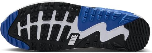 حذاء الجولف Nike Air Max 90 G TB (DX5999-141، أبيض/أسود/Photon Dust/Game Royal) 13 للنساء/11.5 للرجال in Kuwait