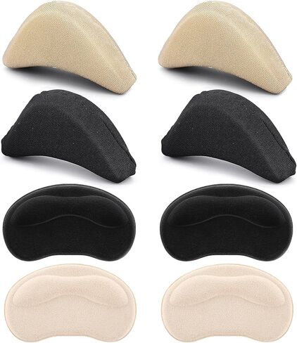 Heel Pads for Women and Men Shoe Filler Inserts for Loose Shoes Heel Grips Liner Cushions Inserts with Toe Fillers in Saudi Arabia
