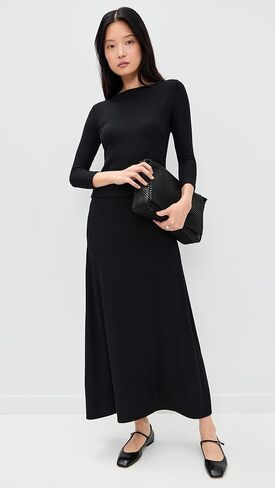 Leset Women's Lauren High Waist Midi Skirt in Saudi Arabia