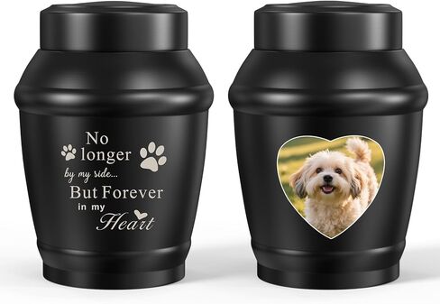 SOITIS Cremation Urn for Dog Cat Ashes Dog Urns for Ashes-5.5 Inches Stainless Steel Pet Urn for Ash Pet Memorial Keepsake Urn Small Urn for Pet Ash Keepsake for Ash Cat Memorial Gifts in Saudi Arabia