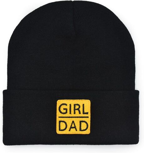 Girl Daddy Beanies for Men Dad Beanie from Daughter Papa Husband Winter Hat Gifts Christmas Birthday Father's Day in Saudi Arabia