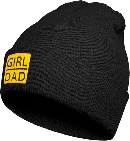Girl Daddy Beanies for Men Dad Beanie from Daughter Papa Husband Winter Hat Gifts Christmas Birthday Father's Day in Saudi Arabia