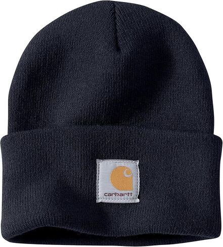 Carhartt Men’s Knit Cuffed Beanie – Warm Winter Watch Hat, Durable Cold Weather Beanie for Work, Outdoor & Everyday Wear Black in Saudi Arabia